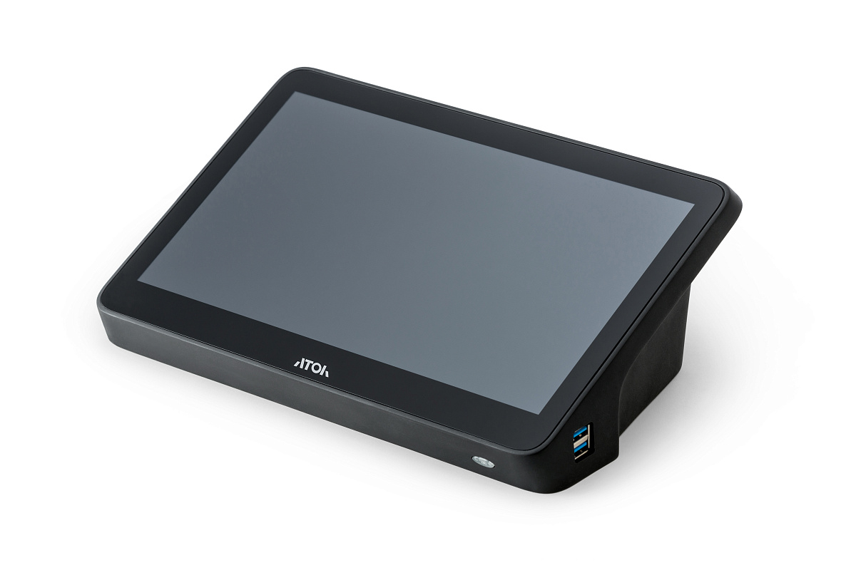 Сенсорный терминал АТОЛ Optima (11.6", J3455, 4 ГБ DDR3L, SSD 128 Гб M.2, без АКБ, с ОС). V7 Lite