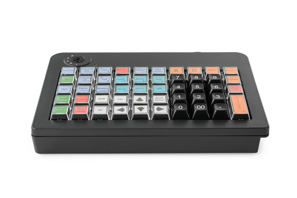 Программируемая клавиатура АТОЛ KB-50-U (rev.2), черная, USB. — изображение 4